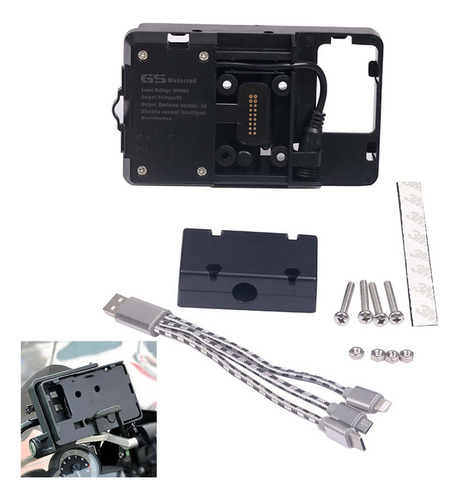 Porta Celular//base Bmw F750gs F850gs F800gs F700gs F900xr