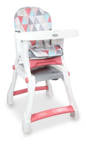 Imagen 2 de 10 de Silla Alta Kinder 2 En 1 Comedor-escritorio Marca Prinsel
