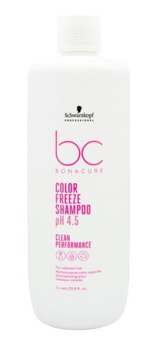 Schwarzkopf Color Freeze Shampoo Sin Sulfatos Cabello 1lt 3c