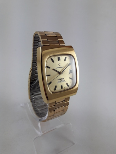 Espetacular Omega Constelation Automático Âmbar Raridade