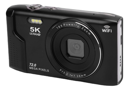 Cámara Digital Uhd 5k Retro 72mp 16x Zoom Af Pantalla 2.8 Pu