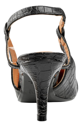 Zapatos De Vestir Mujer Vizzano 1185-1340 1185-1340 Np/croco