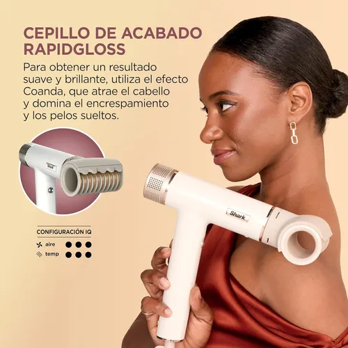 Shark Speedstyle Secador Para Cabello Liso Y Ondulado Hd333eu