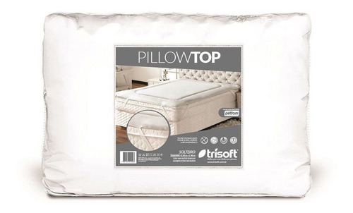 Pillow Top Protetor De Colchão King 1,93x2,03m Trisoft