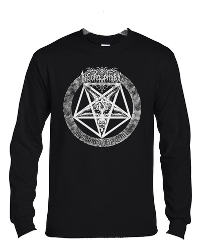 Polera Ml Necrophobic Spawned By Evil Metal Abominatron