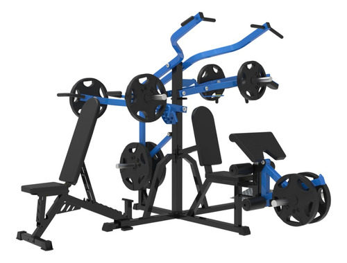 Home Gym Plate Loaded 3 Estaciones - Q1005