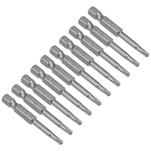 10 Puntas De Destornillador Torx Magnéticas T15, Vást...