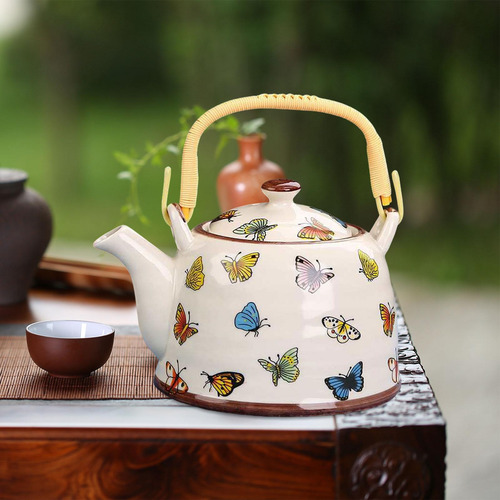 Tetera De Coffee Pot 900 Ml Manejo Ergonómico Mariposa