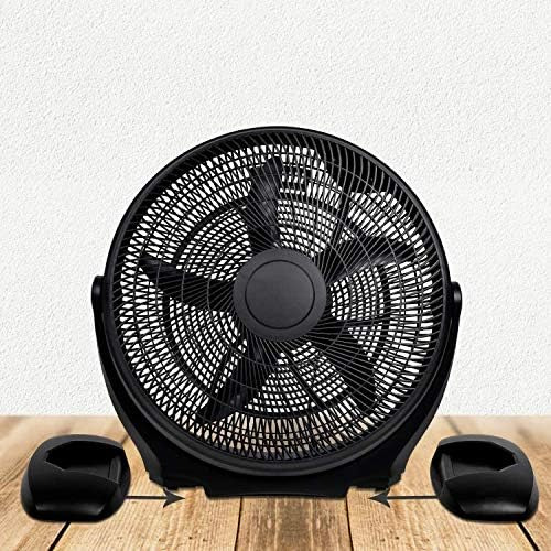 Healsmart Ventiladores De Piso De Plástico De 3 Velocidades