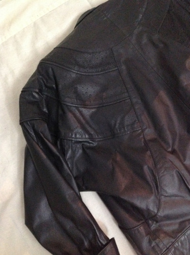 Campera Cuero Mujer Usada. Retirar Personalmente (Usado)
