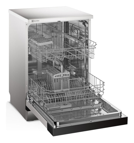Lava-louça Electrolux 14 Serviços Inox Lava E Seca 50' Ls14e 220v