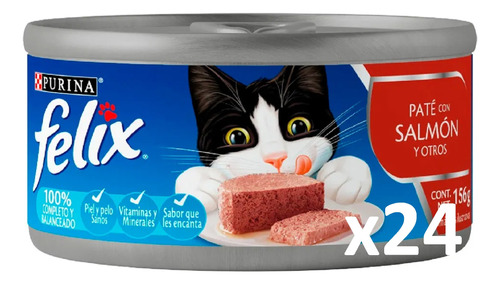 Felix  Lata  156 Gr Alimento Para Gatos - Vet Marinazoo