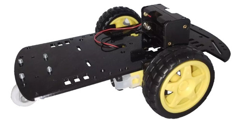 Kit Chasis Robot Auto Arduino 2 Motores + Rueda Loca 2w