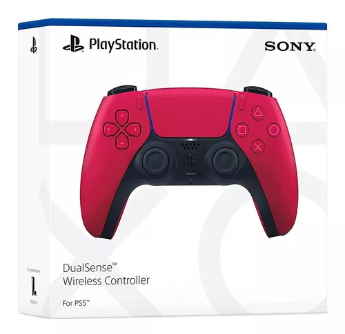 Controle sem fio DualSense PS5 Sony Cosmic Red CFI-ZCT1W em