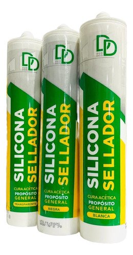 Sellador Transparente Acético 280ml