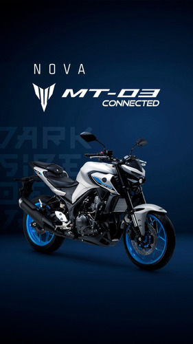 Yamaha Mt-03 Connected Abs 25/26 + Emplacamento De Cortesia.