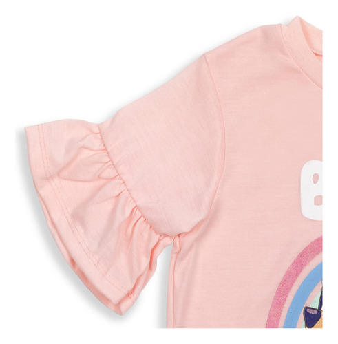 Set De Ropa Bluey And Bingo Para Niñas Pequeñas, Leggings, C