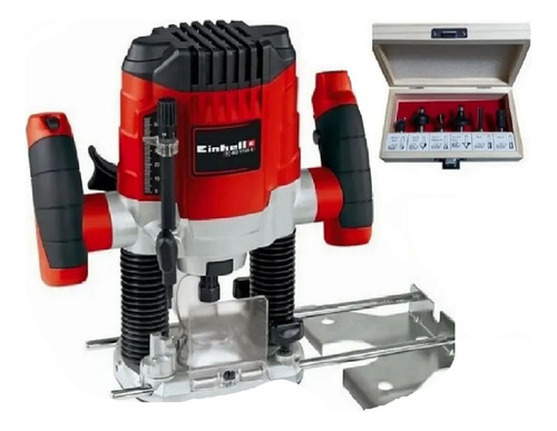 Fresadora Router Tupi Einhell 1200w Te-ro55 Kit 6 Fresas