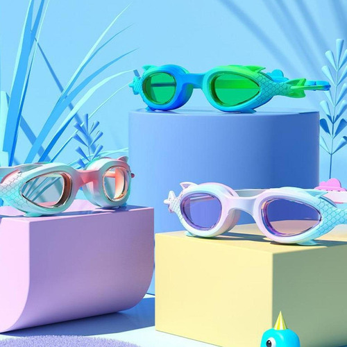 Gafas De Natación Capas De Natación Con Cabello Largo Y