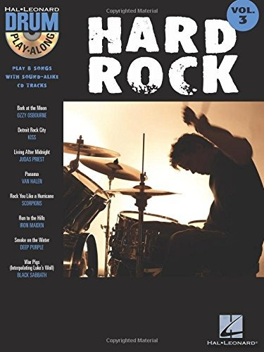 Hard Rock Drum Playalong Volume 3 (hal Leonard Drum Playalon