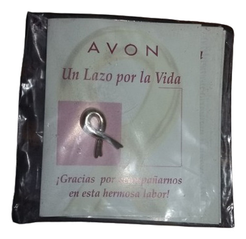 Pin Lazo Lucha Contra El Cáncer De Mama - Avon 1990- Sellado