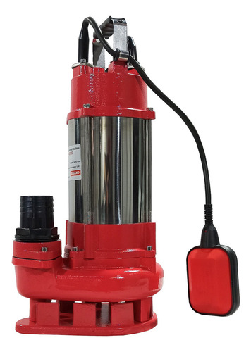 Bomba Submersa Industrial 1cv Para Água Suja Fossa Esgoto 110v