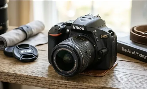 Nikon Kit D5600 18-55mm Vr Dslr Cor Preto | Parcelamento sem juros