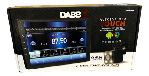 Autoestéreo Touch Dabb Dab-0208 Con Pantalla De 9 Pulgadas