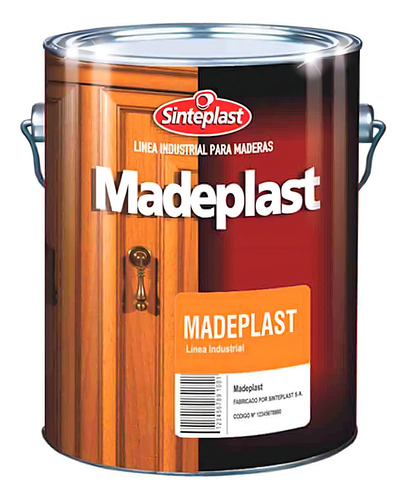 Sellador Nitrocelulósico Madera Madeplast S-46 4l Sinteplast