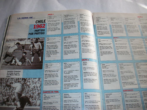 Mundiales 1958 / 62 Y 66 Grafico Especial (Usado)