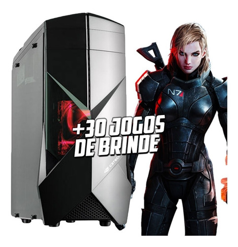 Cpu Gamer Core I5 16gb 1tb Gtx 1050ti Wi-fi 500w Gabinete