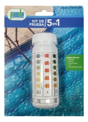 Kit De Prueba 5 En 1 Para Alberca