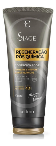  Condicionador Siàge Expert Regeneração Pós Química 200ml