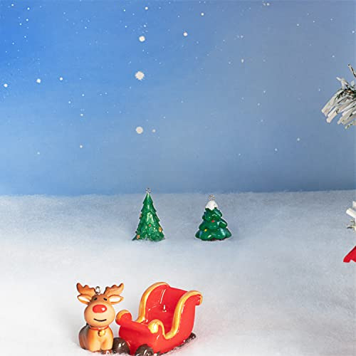 Rollo De Manta De Nieve De Navidad (15 Pulgadas X 10 Pi...