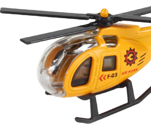 3 Set De Avión Y Helicóptero De Aleación Para 3 Piezas
