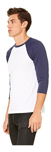 Bella + Tela Unisex 3/4-sleeve Camiseta De Béisbol M Xblw9