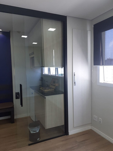Imagem 5 de 11 de Sala Comercial Bem Localizada Empresarial 39 M² Gargem Domo Business Estacionamento Para Visitantes Manobrista Shopping Metrópole Etec Lauro Gomes - Sa00077 - 68997951