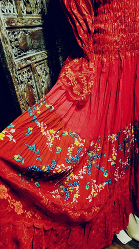 Vestido Cigano Medieval Em Viscose