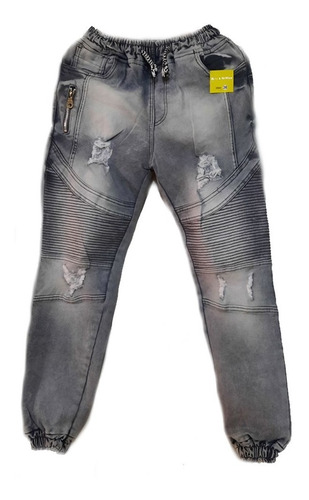 Jogger Negro Premium Elástico Slim Fit