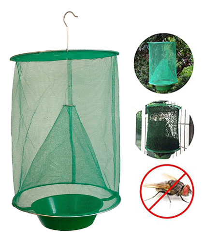 Apanhador Suspenso Com Armadilha Fly Cage Fly Catcher Fly Ga