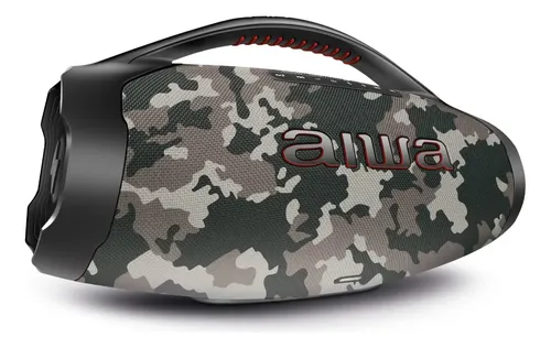 Caixa De Som Boombox Plus Aiwa Bbs-01-bg 200w Bluetooth 30h Ip66 Usb Cinza 127/220v