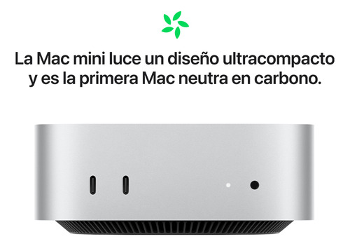 Apple Mac Mini M2 Pro Cpu 10 núcleos Y gpu 16 núcleos 512gb