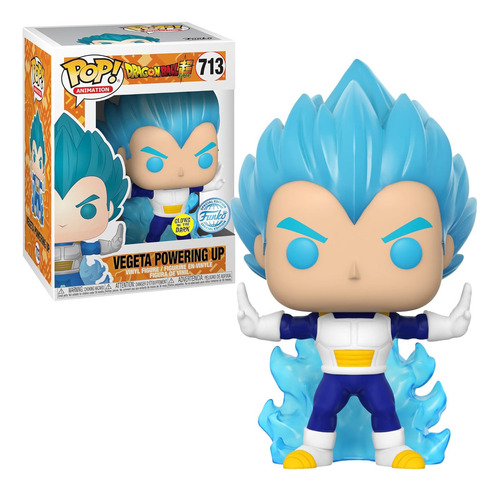Funko Pop! Animación Dragonball Vegeta Powering Up Resplando