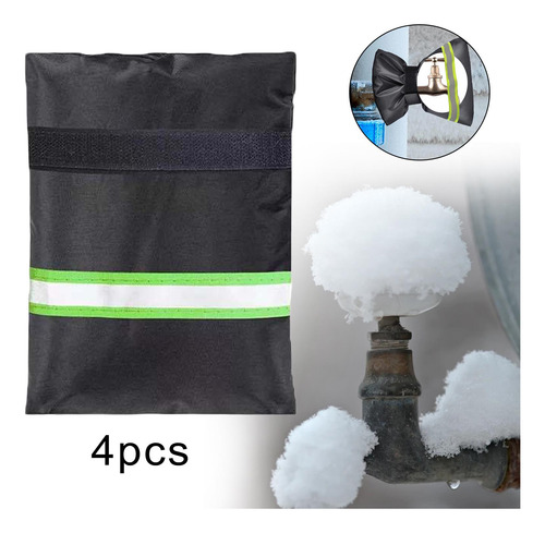 4x Protector Anticongelante Para Grifos Con Tiras