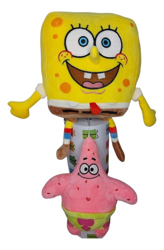 Peluche Bob Esponja O Patricio- 30 Cm. Rosa