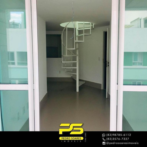 Imagem 10 de 13 de Cobertura Com 3 Dormitórios À Venda, 168 M² Por R$ 950.000 - Cabo Branco - João Pessoa/pb - Co0060