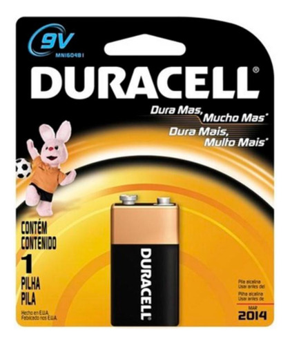 Bateria Duracell 9v