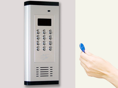 Portero 4g Interfon Gsm Edificio Con Chapa Y Fuente Respaldo