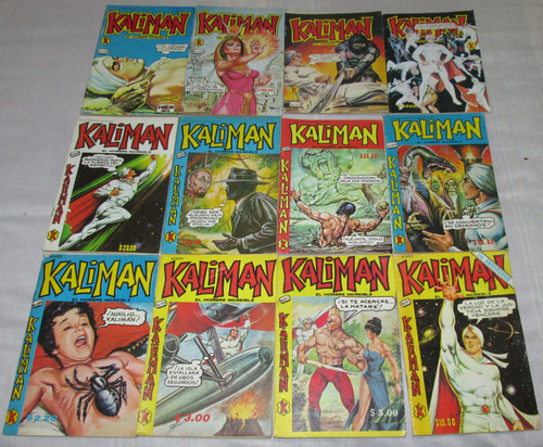 Cómics Kaliman. Capitulos Finales. $199 C/u (Usado)