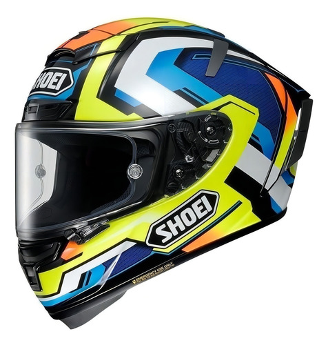 Casco para moto integral Shoei X-Spirit III tc-10 multicolor brink talla XS